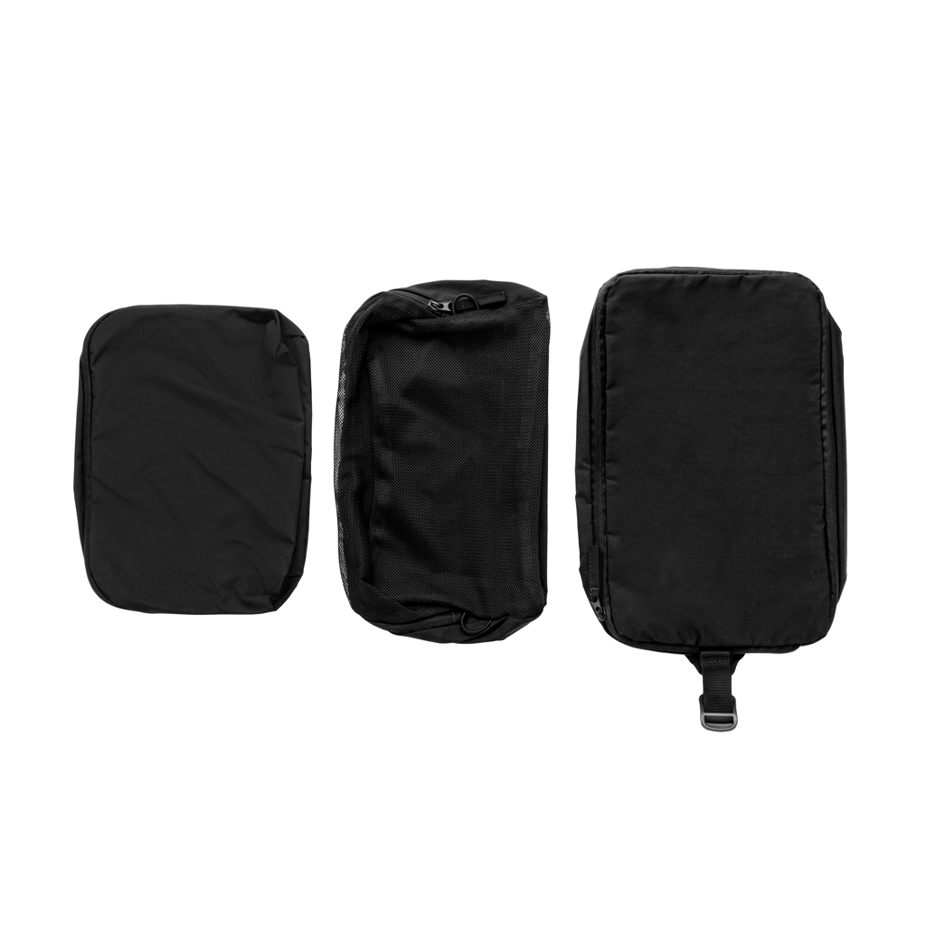 Lot de cubes de rangement en nylon recyclé RCS KENTO URBAN