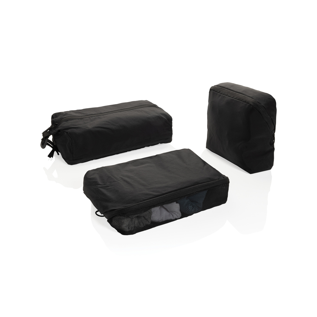 Lot de cubes de rangement en nylon recyclé RCS KENTO URBAN