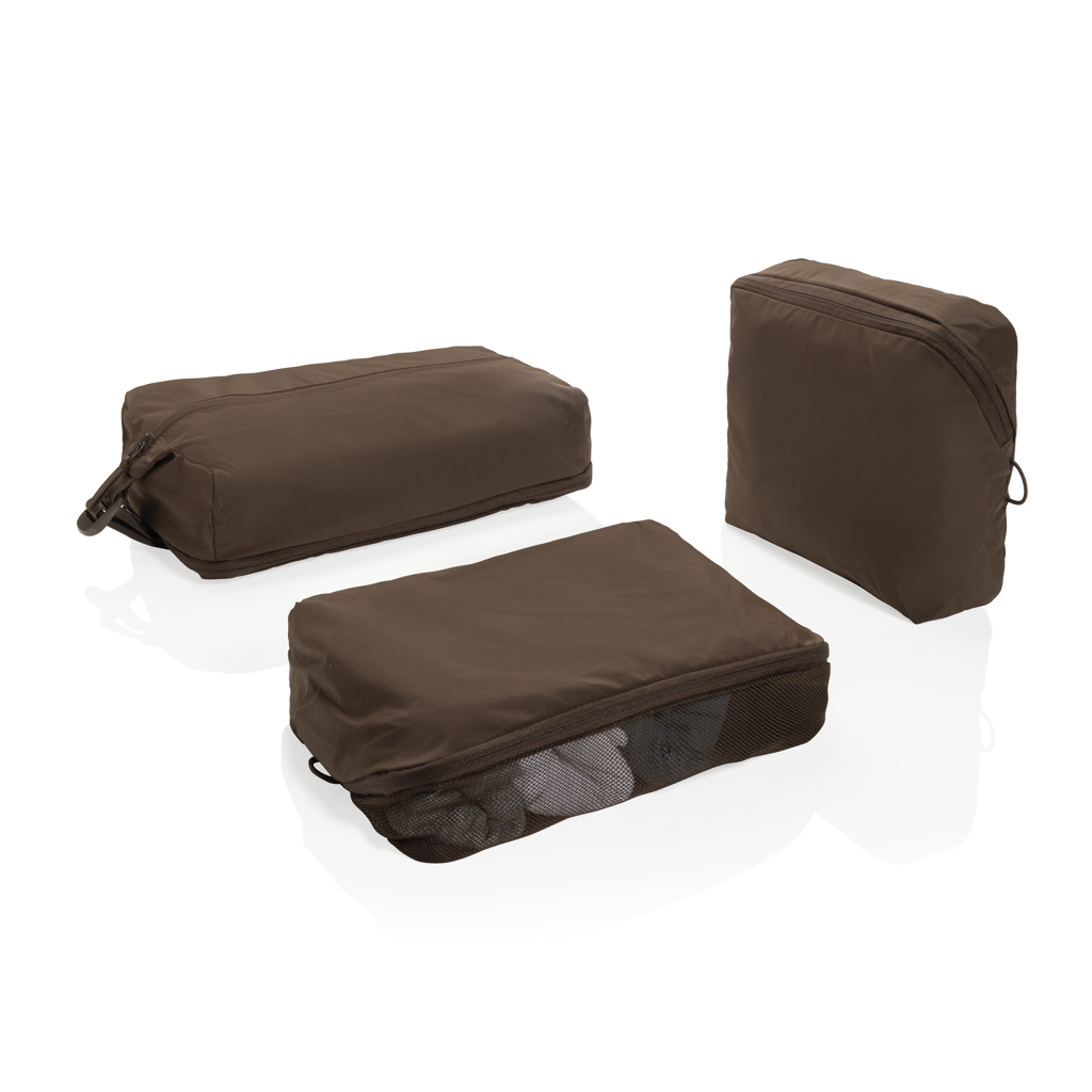 Lot de cubes de rangement en nylon recyclé RCS KENTO URBAN