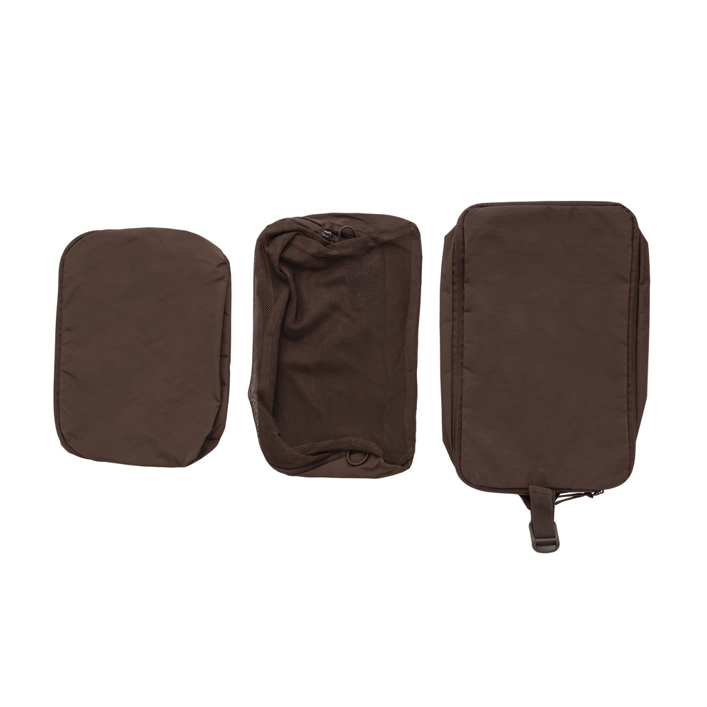 Lot de cubes de rangement en nylon recyclé RCS KENTO URBAN