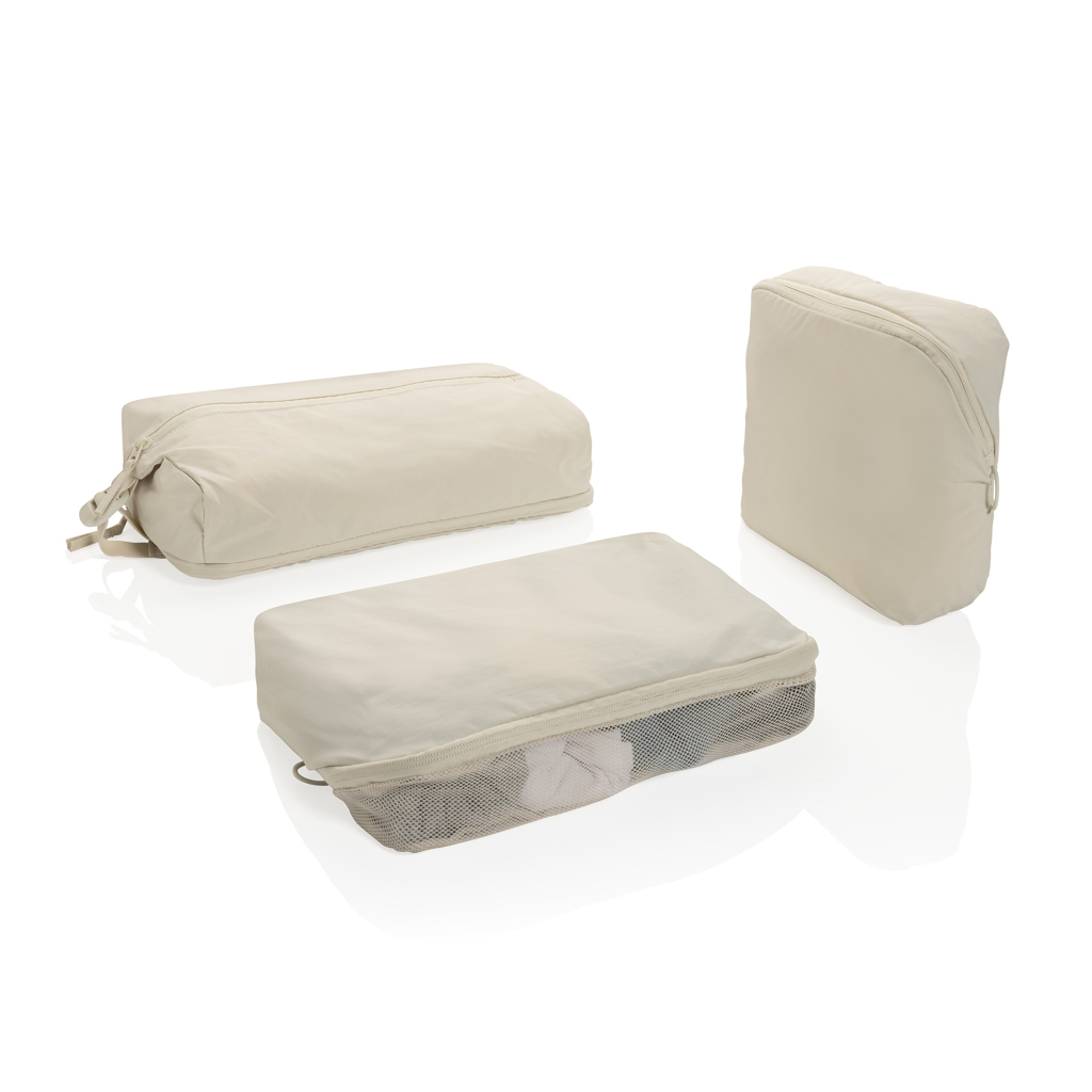 Lot de cubes de rangement en nylon recyclé RCS KENTO URBAN