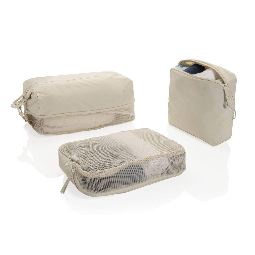 Lot de cubes de rangement en nylon recyclé RCS KENTO URBAN