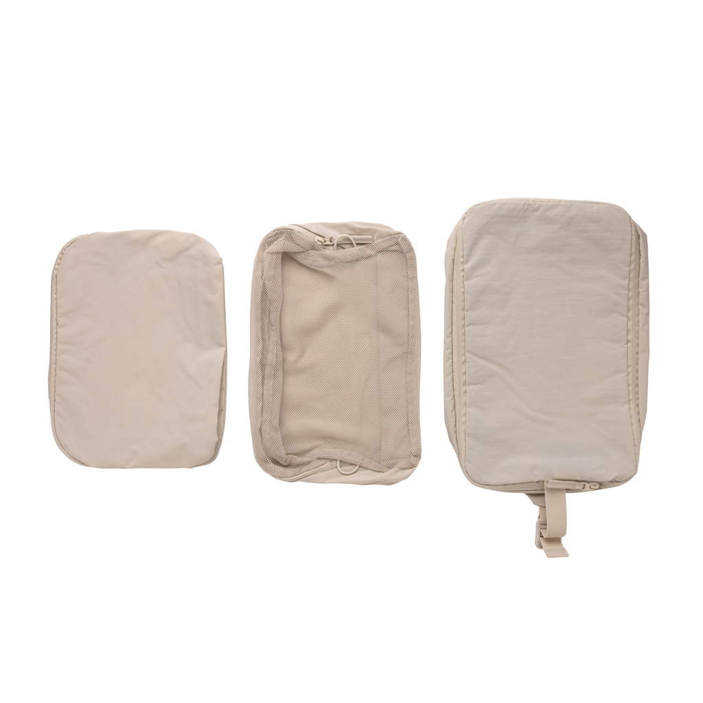 Lot de cubes de rangement en nylon recyclé RCS KENTO URBAN