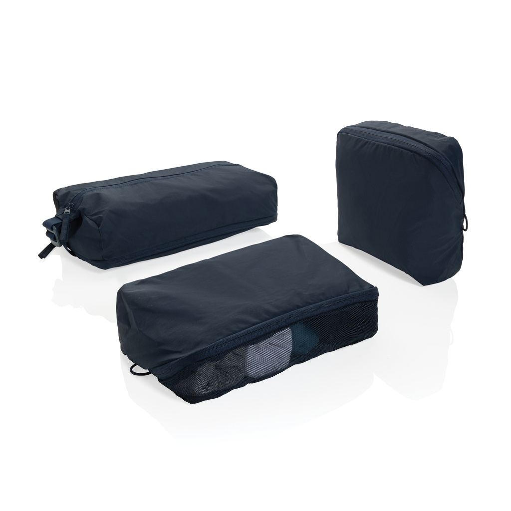 Lot de cubes de rangement en nylon recyclé RCS KENTO URBAN