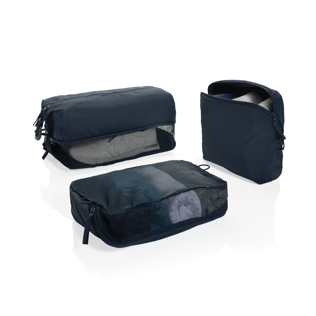Lot de cubes de rangement en nylon recyclé RCS KENTO URBAN