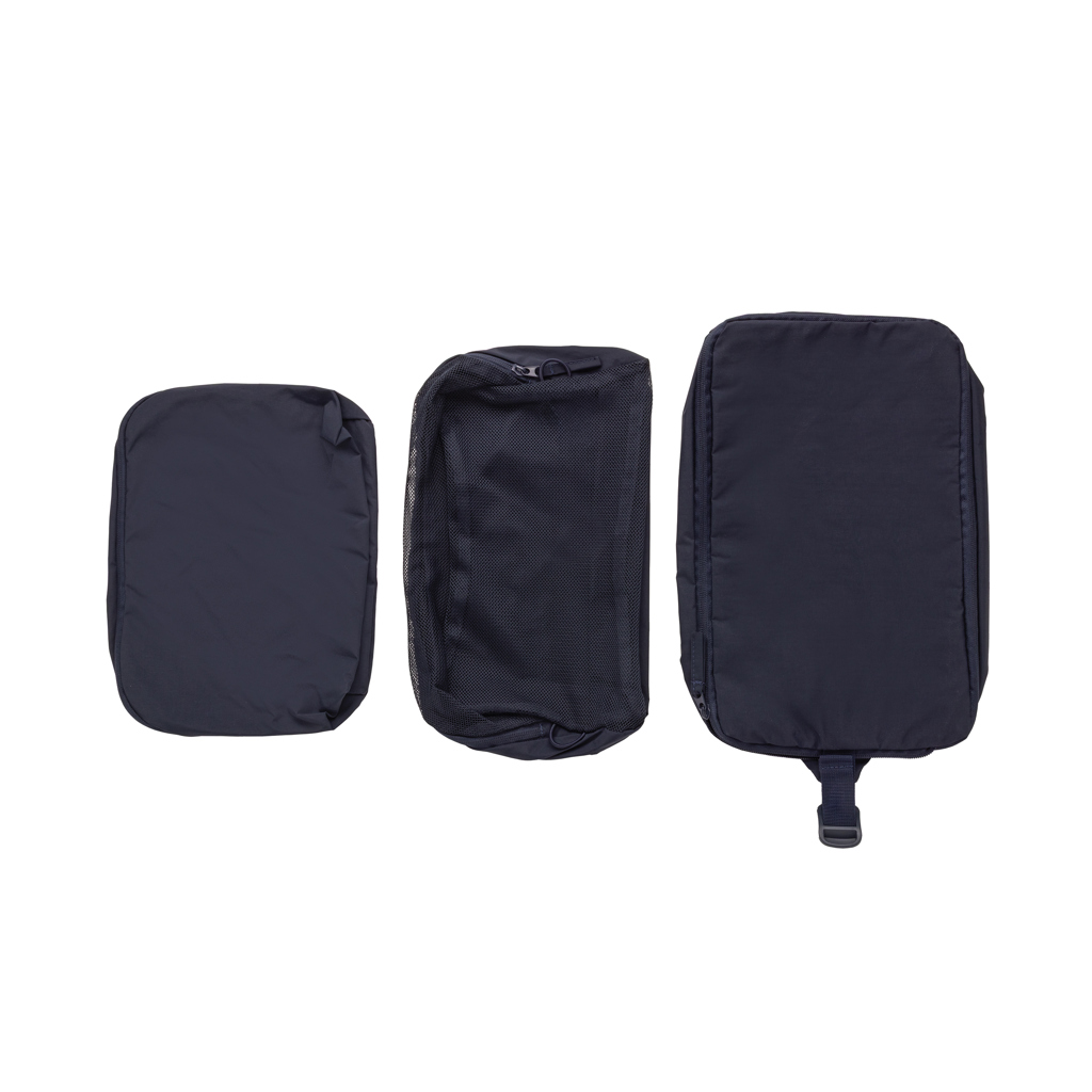 Lot de cubes de rangement en nylon recyclé RCS KENTO URBAN