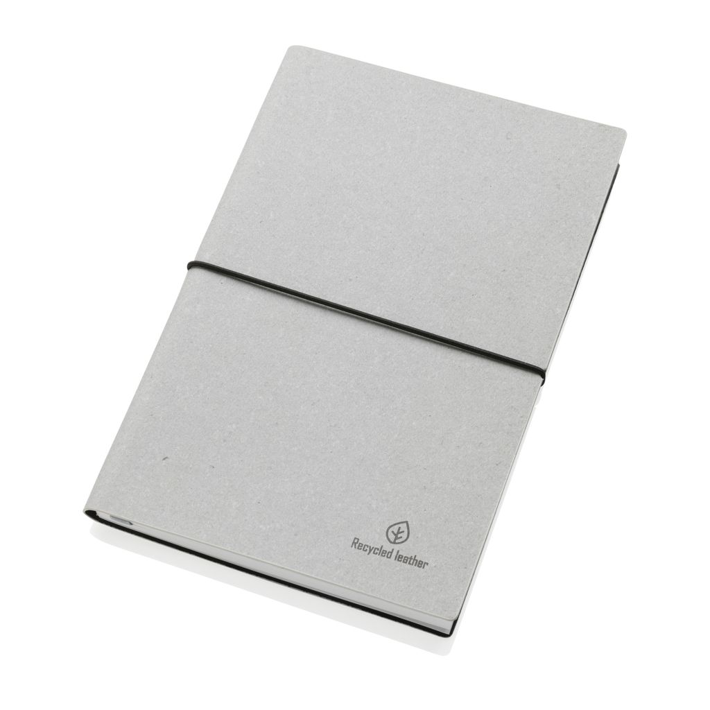 Picture of A5 recycled leather notebook