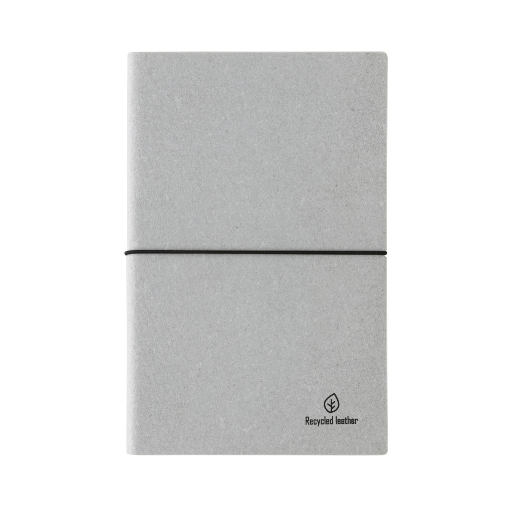 Picture of A5 recycled leather notebook