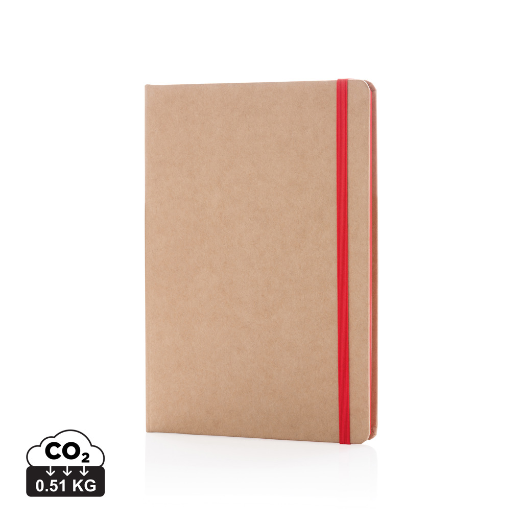 Libreta A5 reciclada de kraft