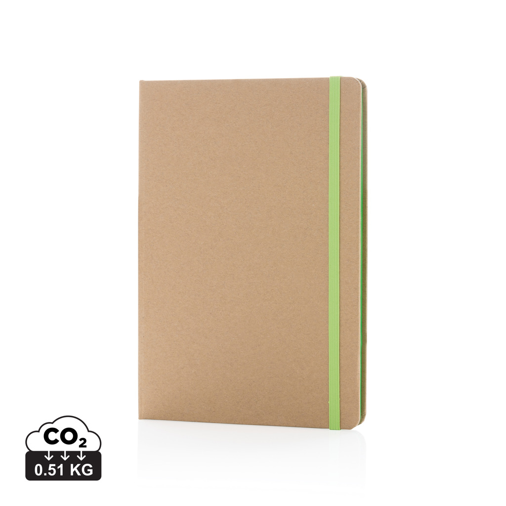 Libreta A5 reciclada de kraft