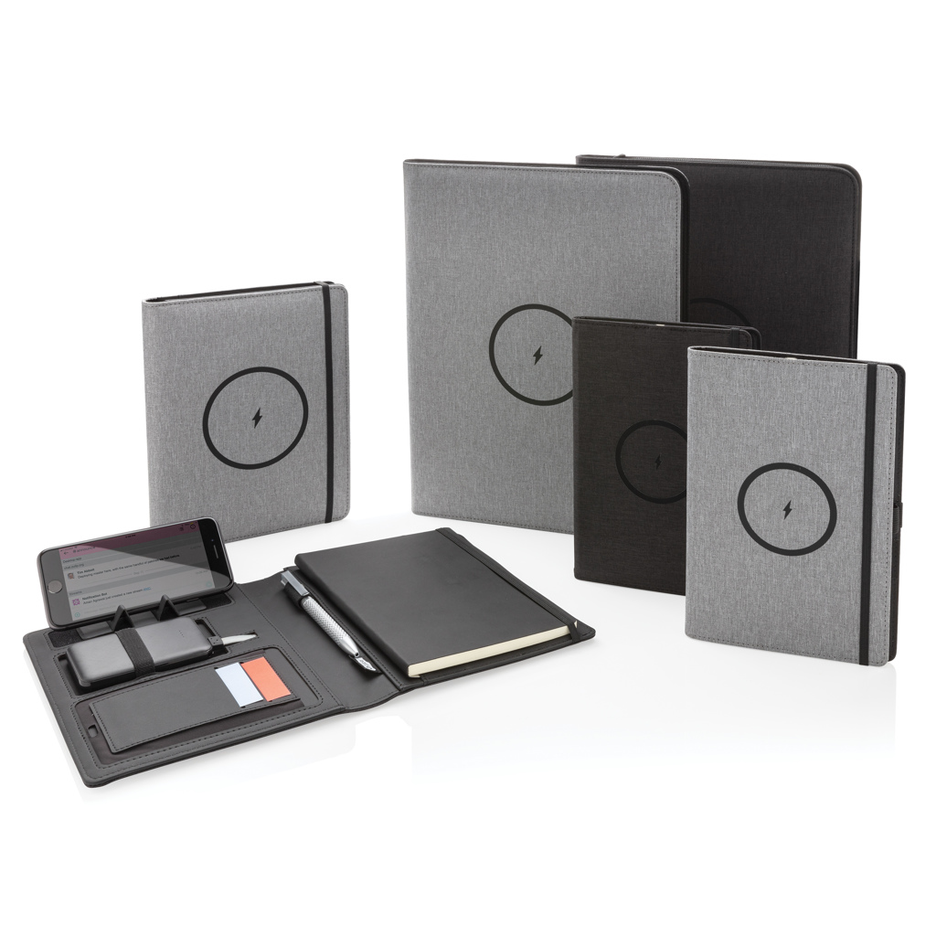 Picture of Air 5W wireless charging refillable journal cover A5