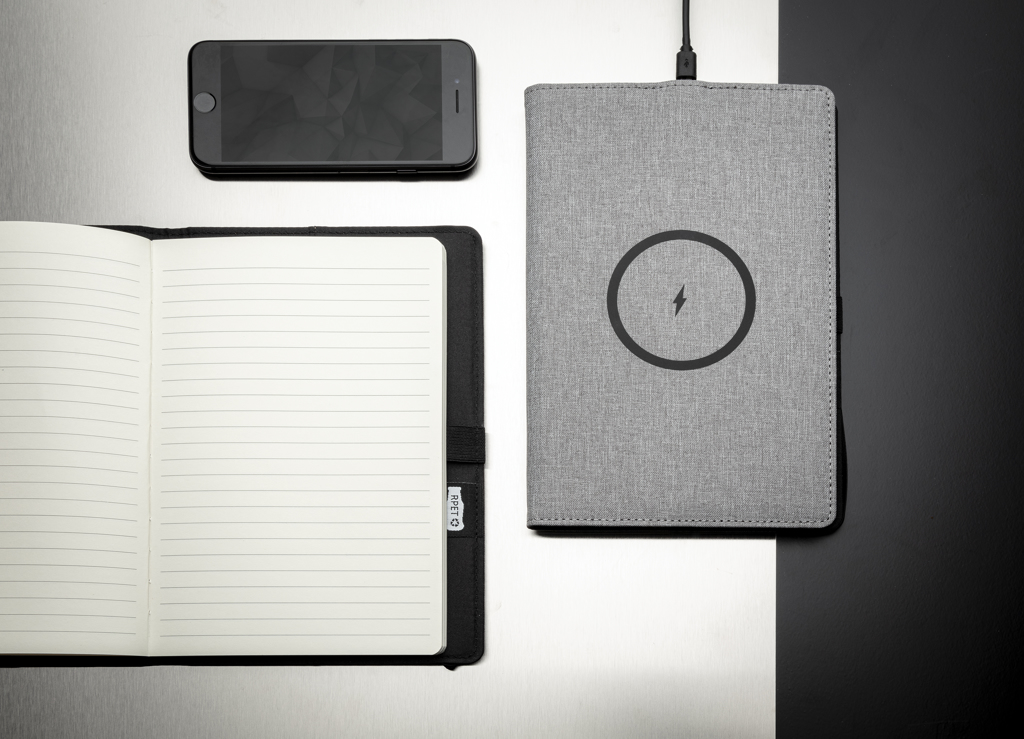 Picture of Air 5W wireless charging refillable journal cover A5
