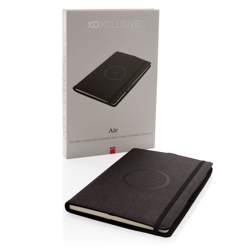 Picture of Air 5W wireless charging refillable journal cover A5