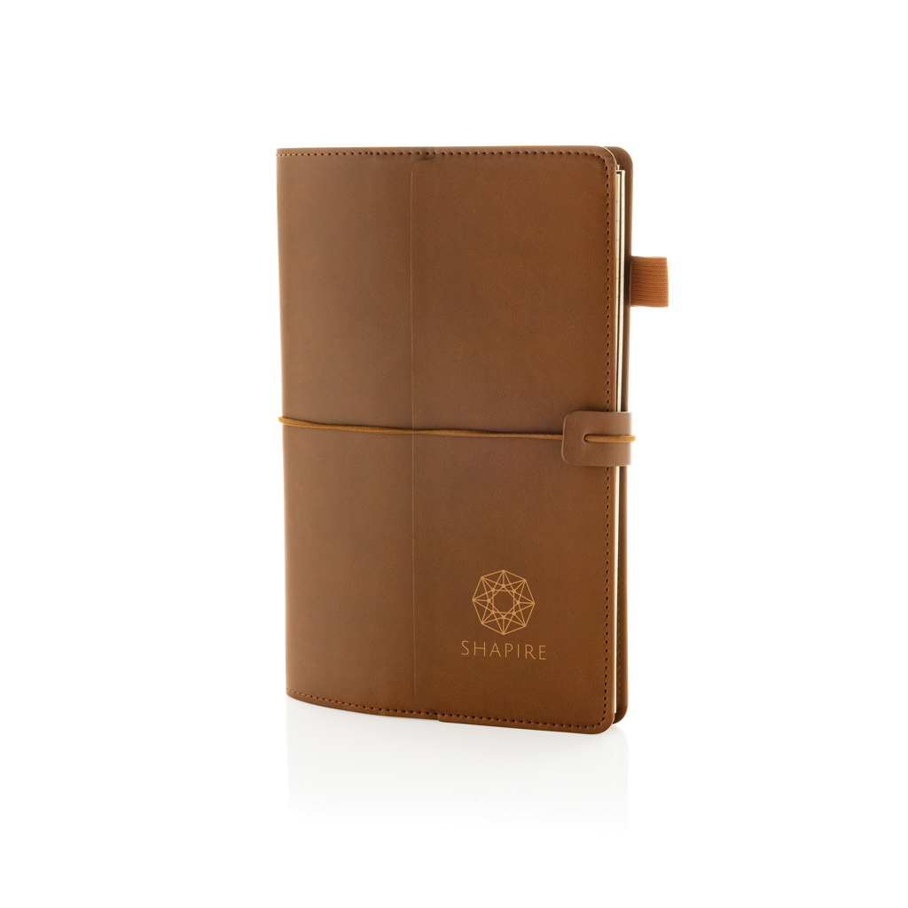 Carnet de notes 3 en 1 rechargeable en PU Daily Notes Binder