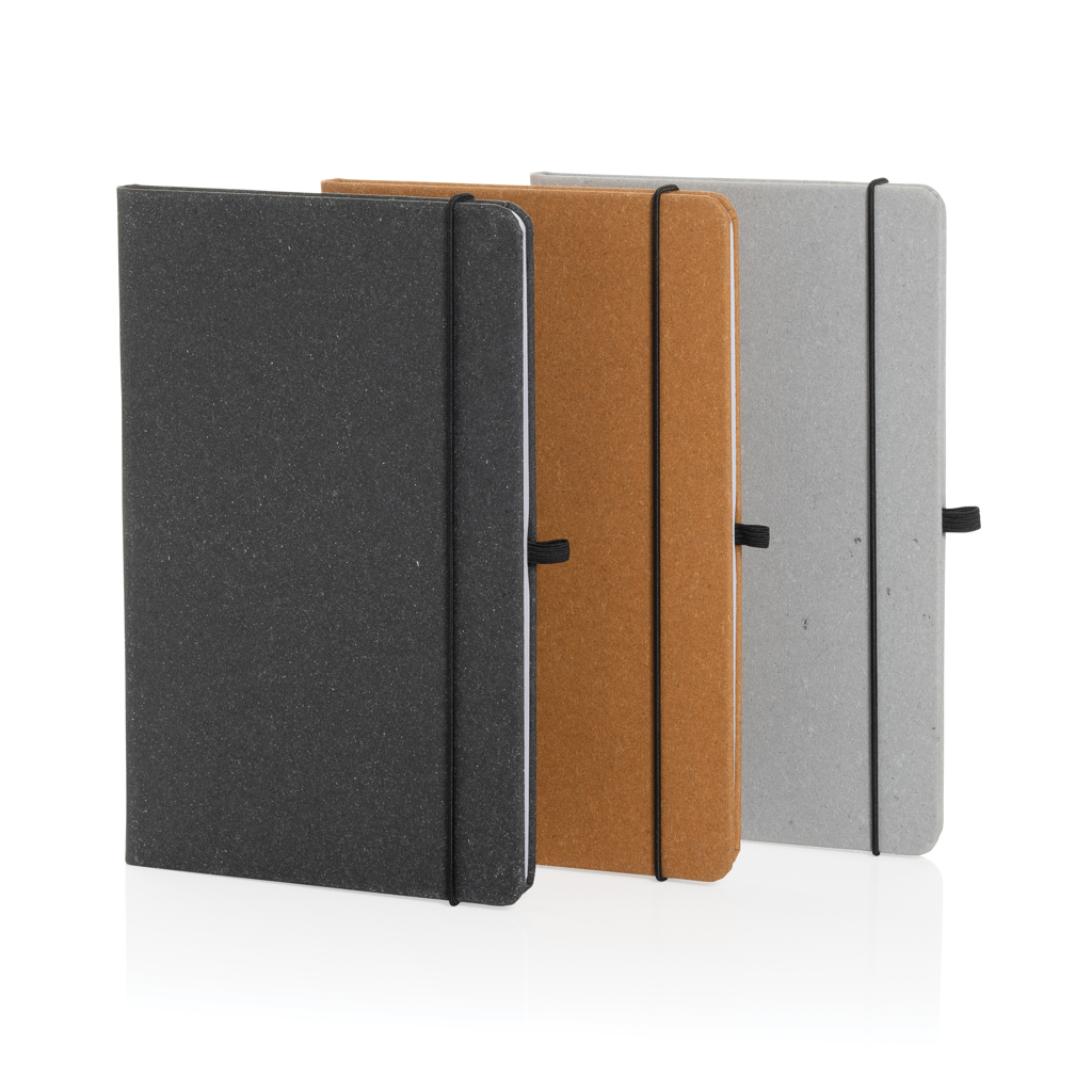 Picture of Recycled leather hardcover notebook A5