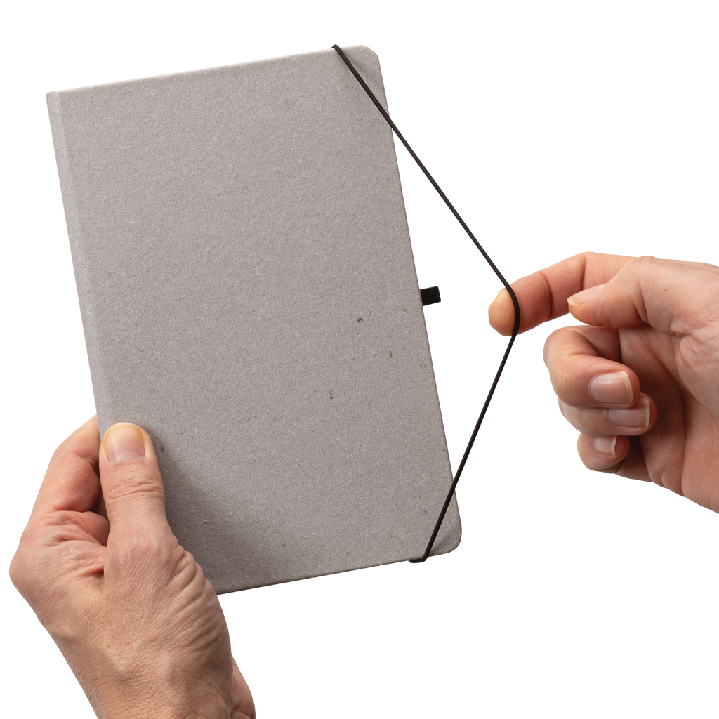 Picture of Recycled leather hardcover notebook A5