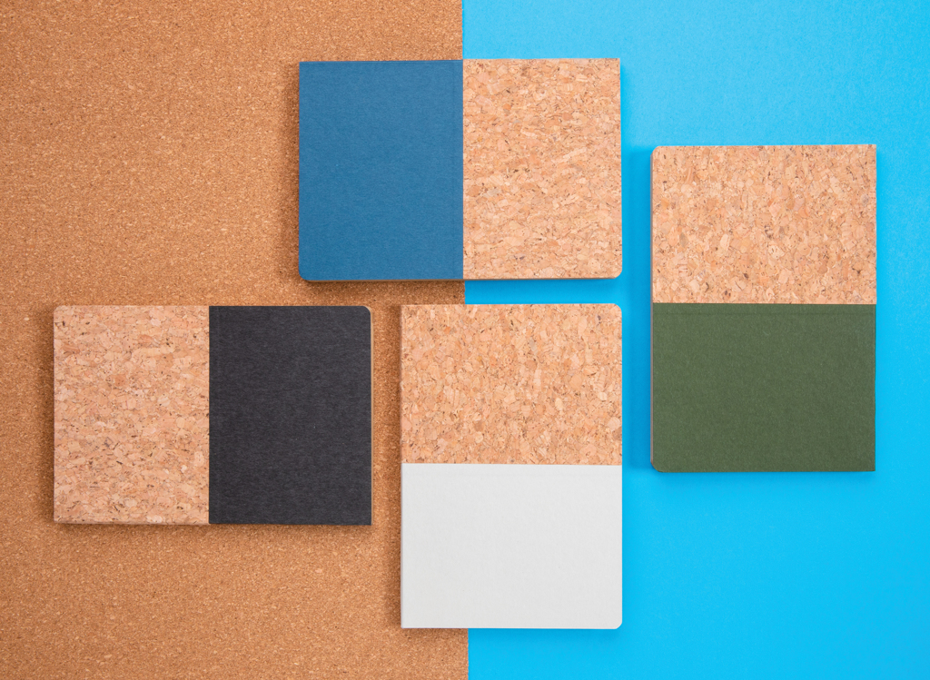 Picture of A5 cork & kraft notebook