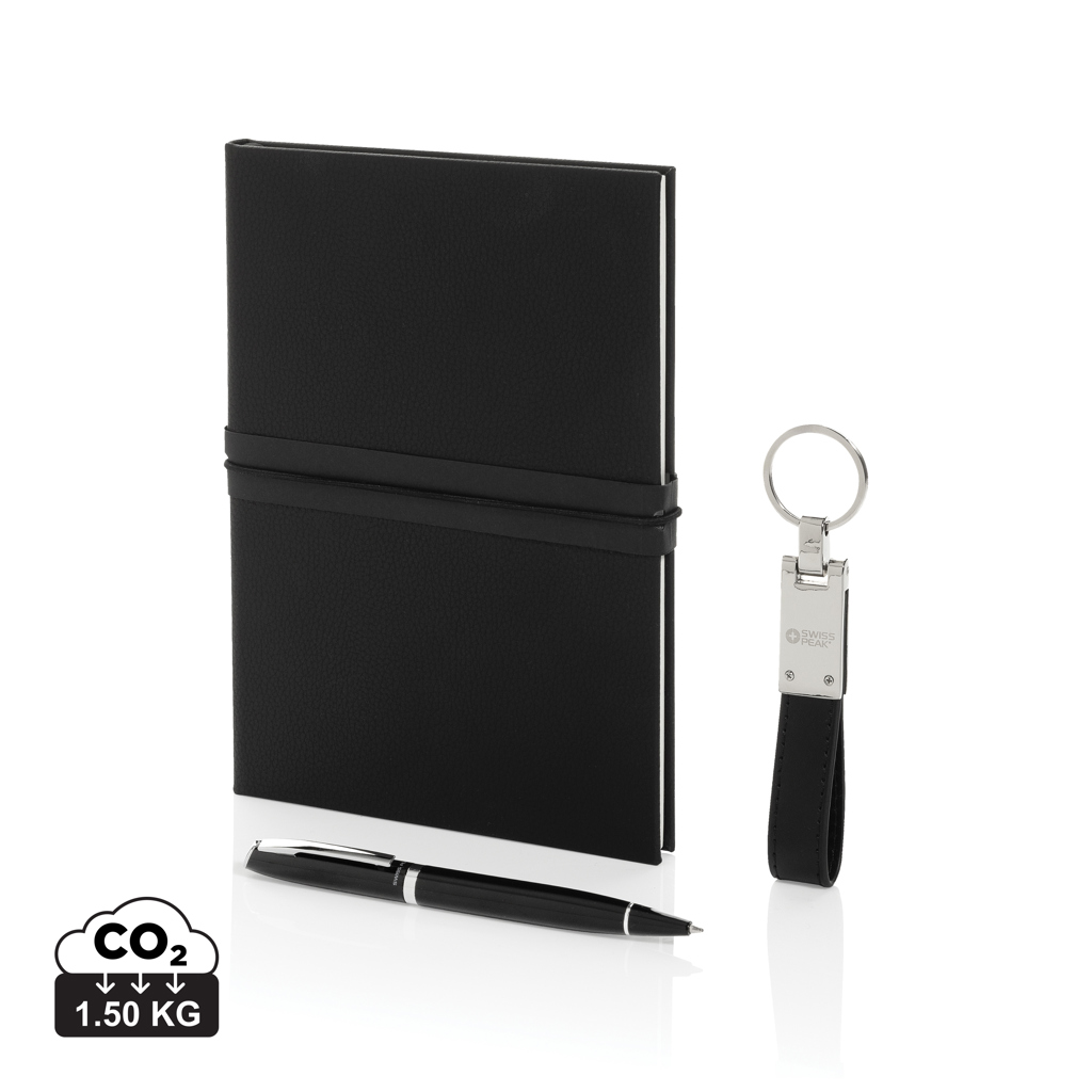 Set de regalo business Swiss Peak con certificación RCS