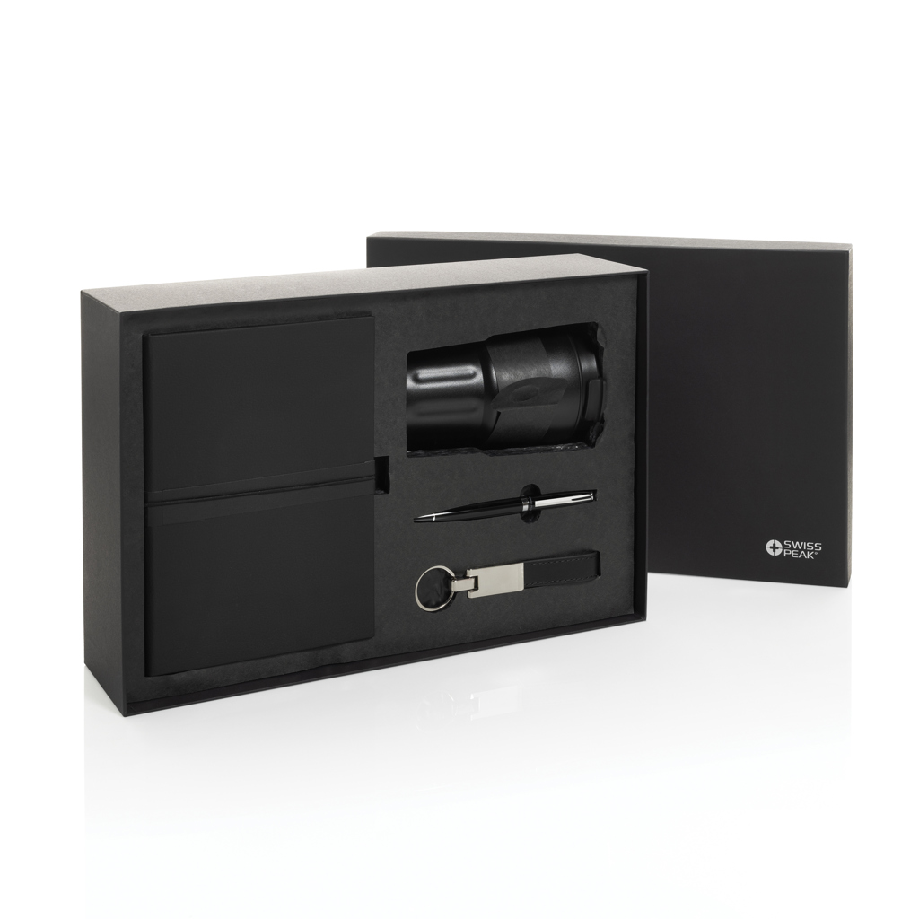 Picture of Swiss Peak RCS certified deluxe business gift set w/ tumbler