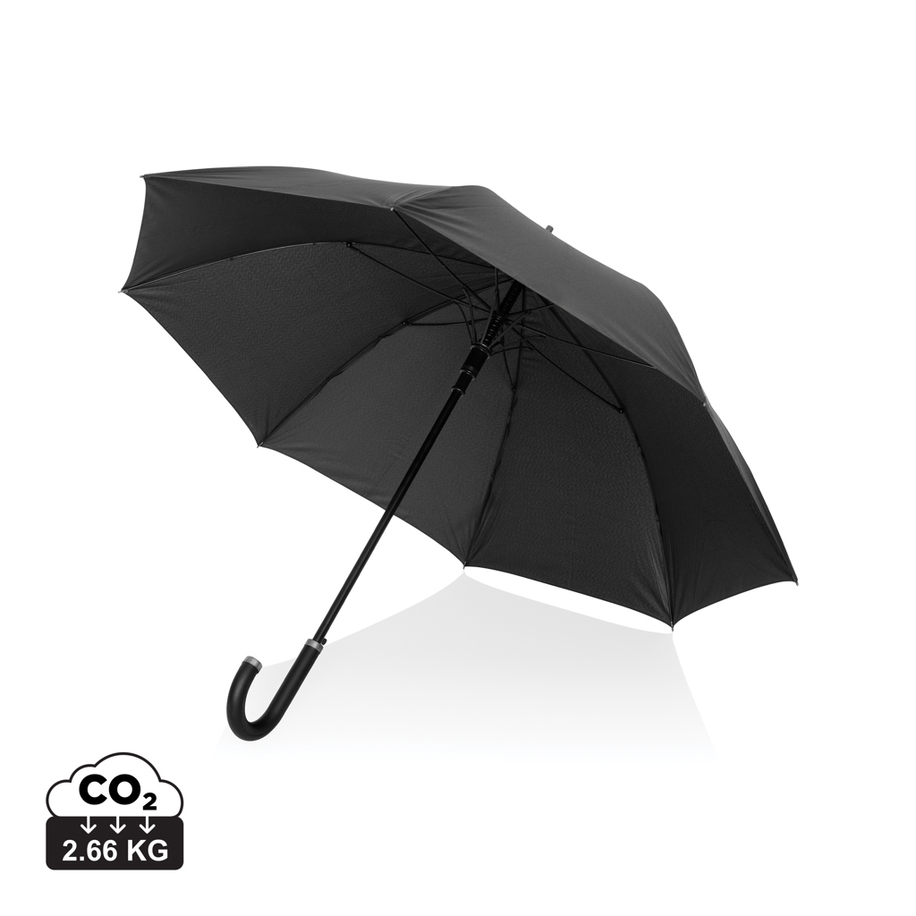 Paraguas Swiss Peak Vero Aware™ RPET 25” con lujoso mango