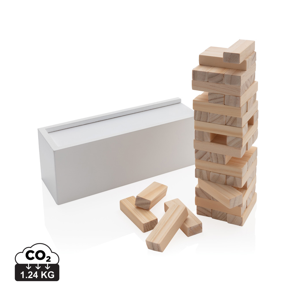 Juego apilamiento de bloques de madera Deluxe