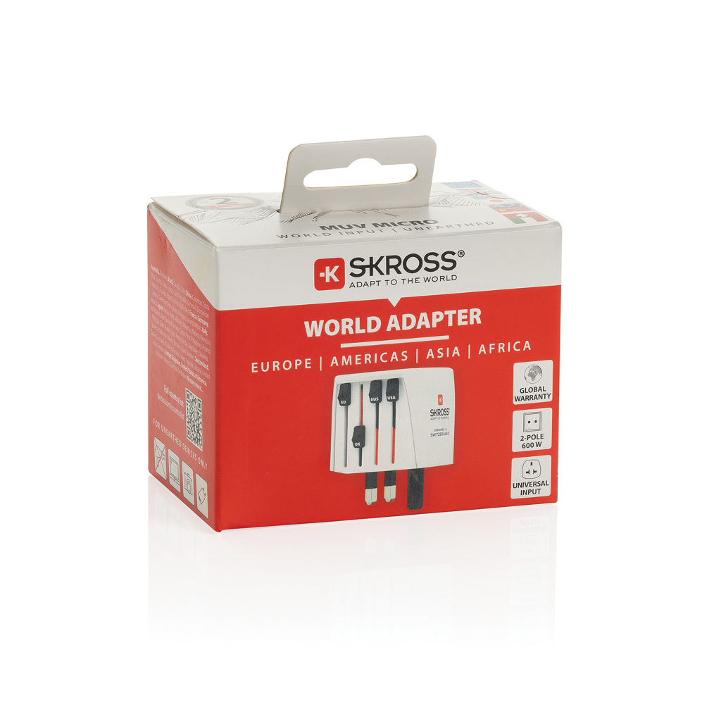 Adaptador de viaje mundial SKROSS MUV