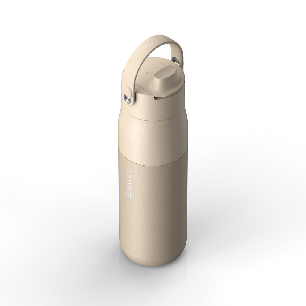 beige Botella BRITA LARQ Essential 680 ml