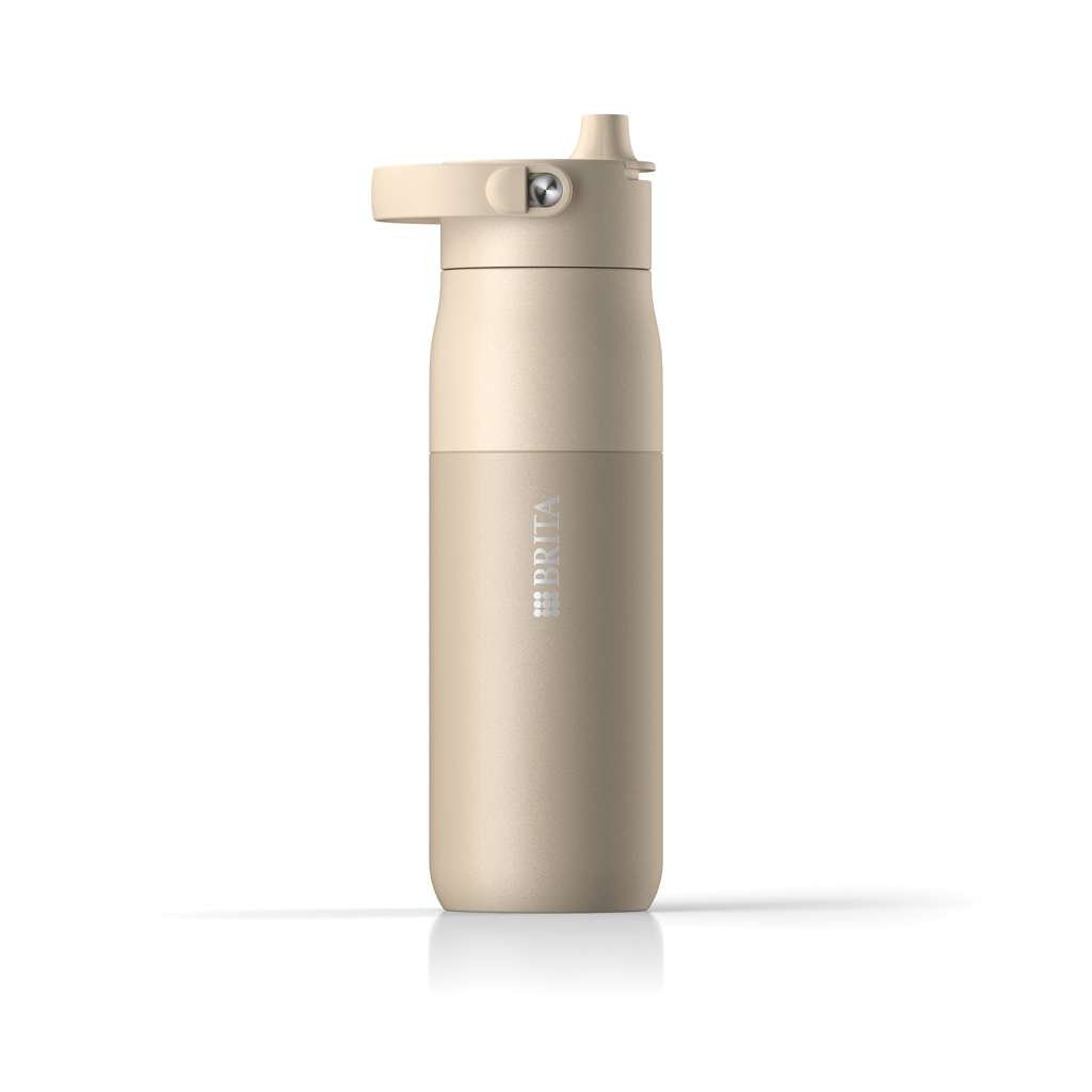 beige Botella BRITA LARQ Essential 1000 ml