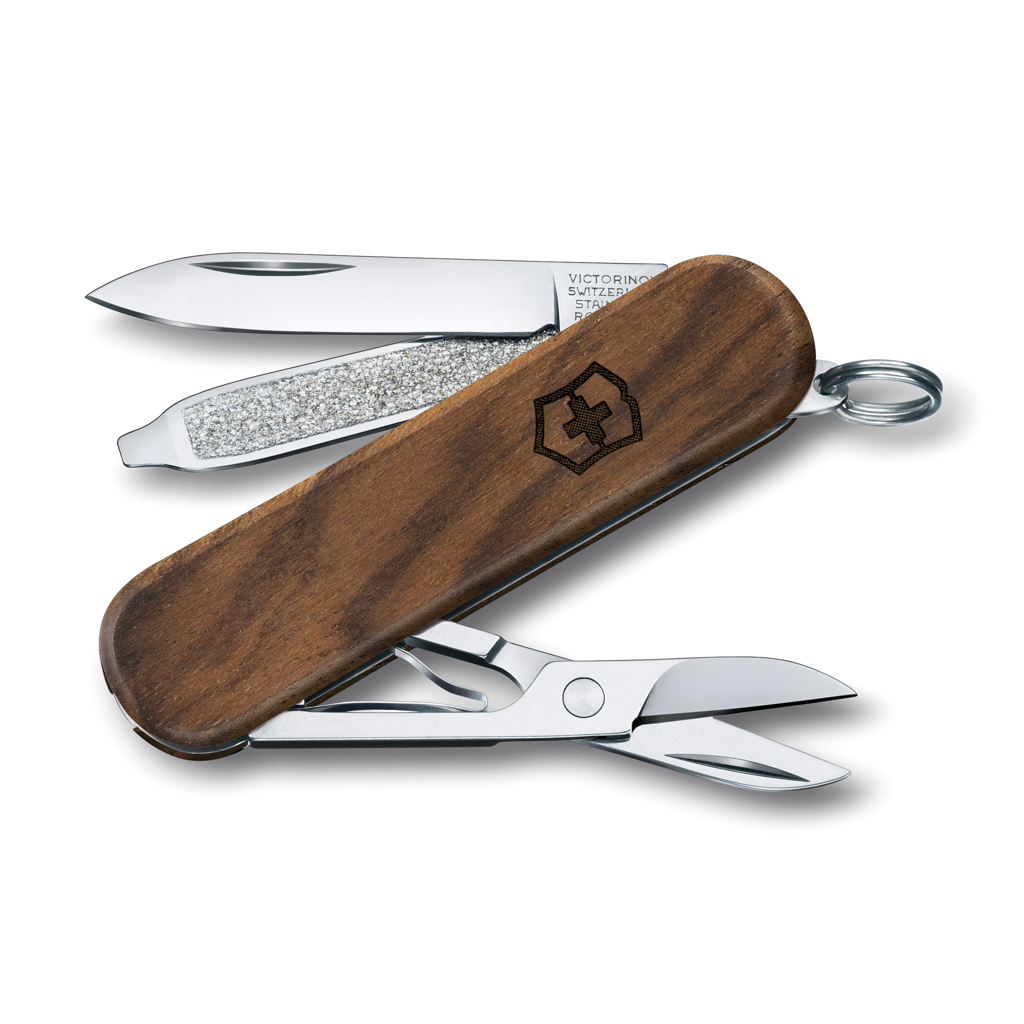 NAVAJA DE BOLSILLO VICTORINOX CLASSIC SD MADERA 5 FUNCIONES