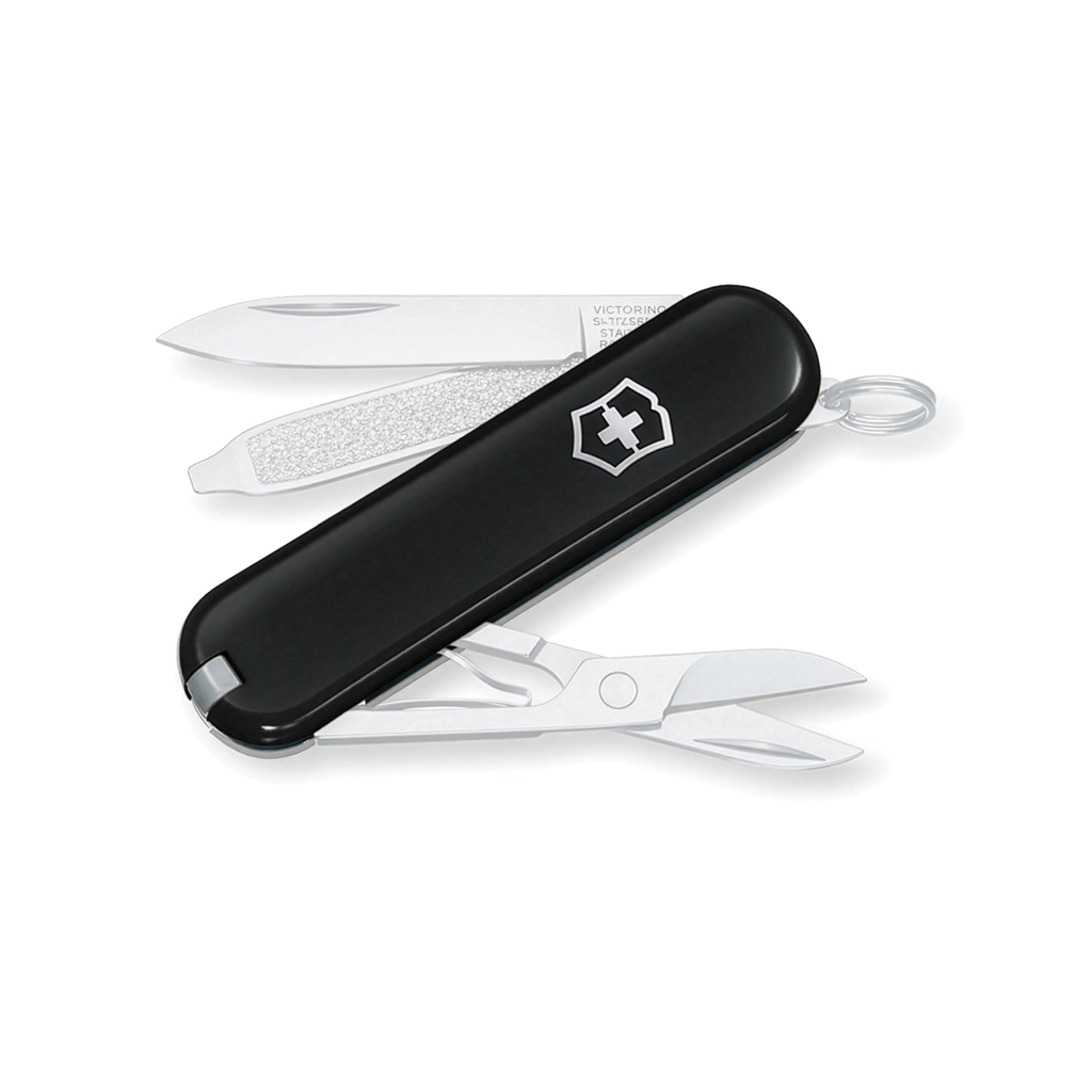 negro Navaja de bolsillo VICTORINOX Classic SD de 7 funciones