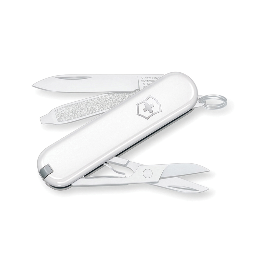 blanco Navaja de bolsillo VICTORINOX Classic SD de 7 funciones