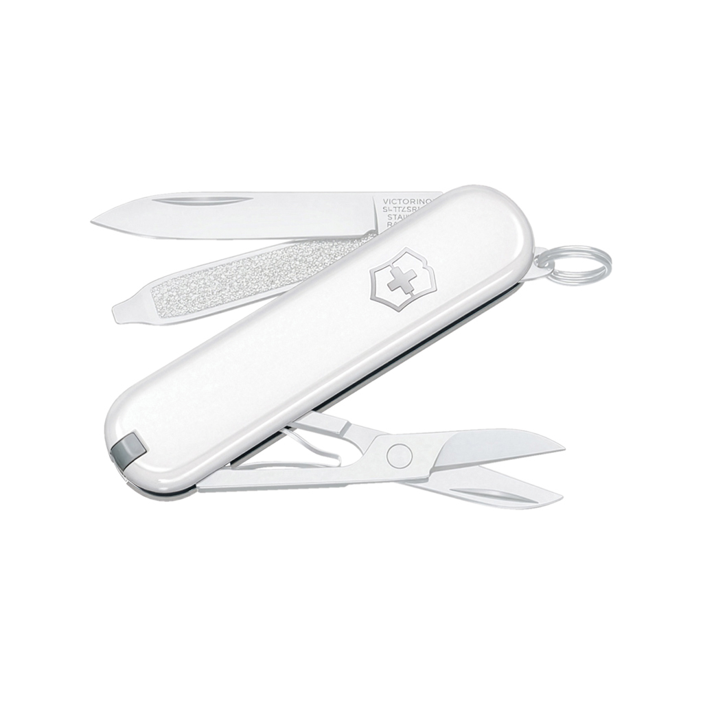 blanco Navaja de bolsillo VICTORINOX Classic SD de 7 funciones