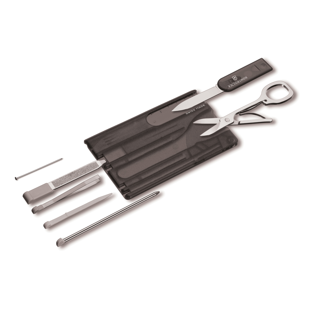 negro Swiss Card Classic Victorinox 10 funciones