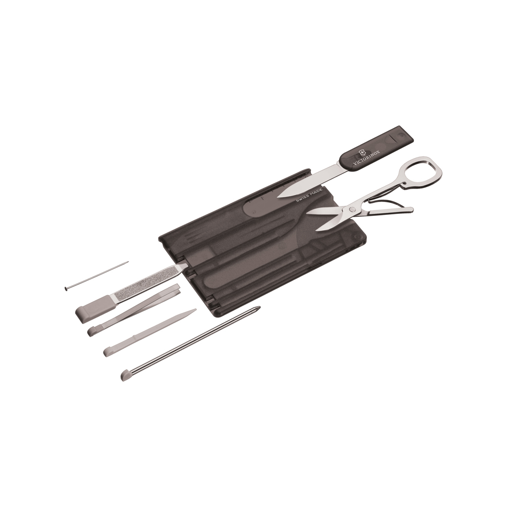 negro Swiss Card Classic Victorinox 10 funciones