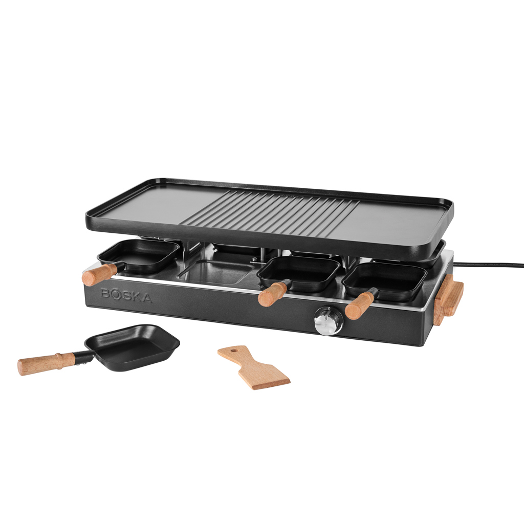 Raclette Gourmet Party para 8 personas BOSKA (UE tipo F)