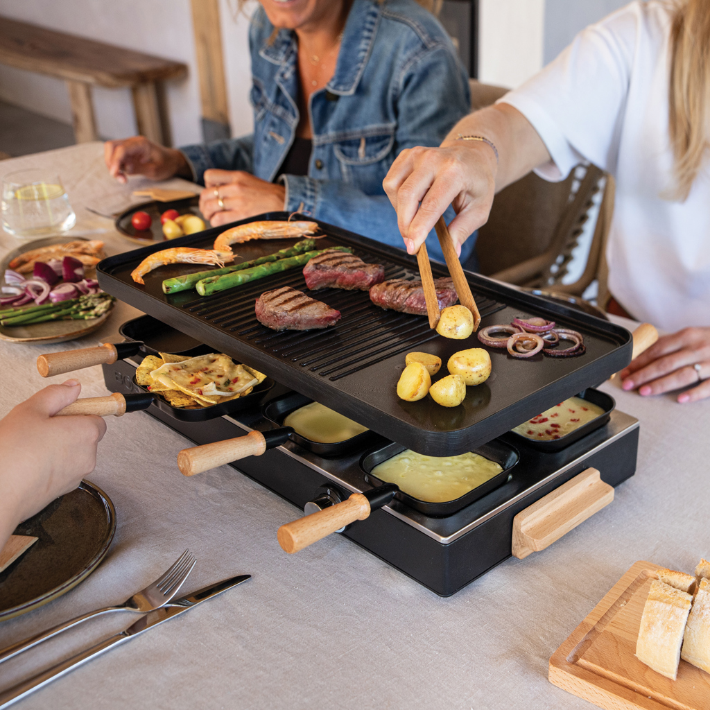 Raclette Gourmet Party para 8 personas BOSKA (UE tipo F)