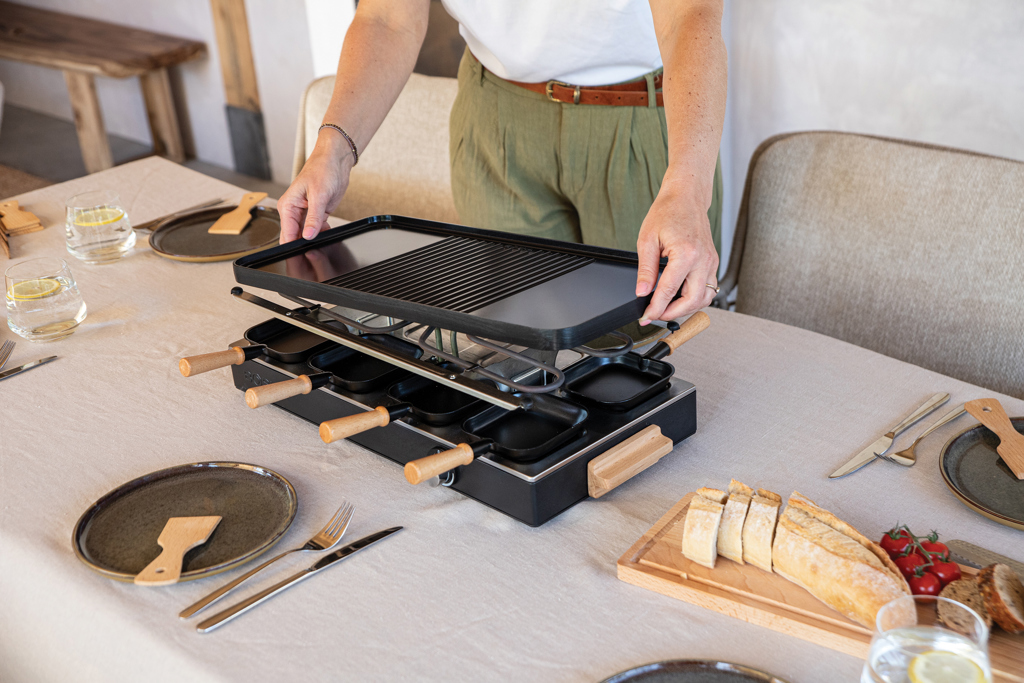 Raclette Gourmet Party para 8 personas BOSKA (UE tipo F)