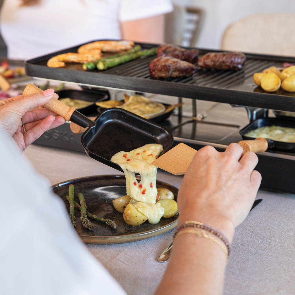 Raclette Gourmet Party para 8 personas BOSKA (UE tipo F)
