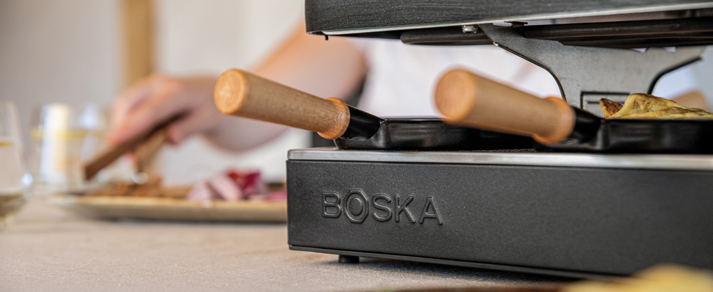 Raclette Gourmet Party para 8 personas BOSKA (UE tipo F)