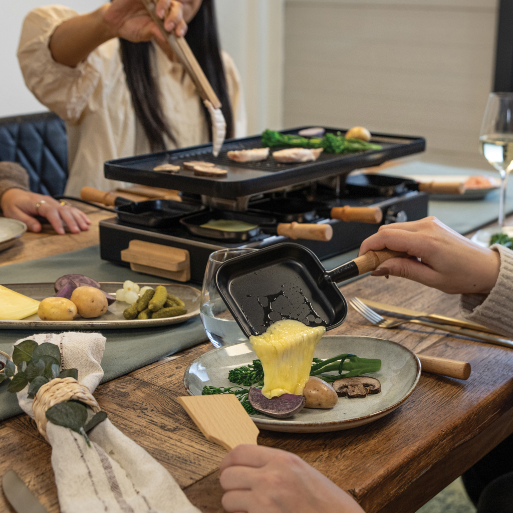 Raclette Gourmet Party para 8 personas BOSKA (UE tipo F)