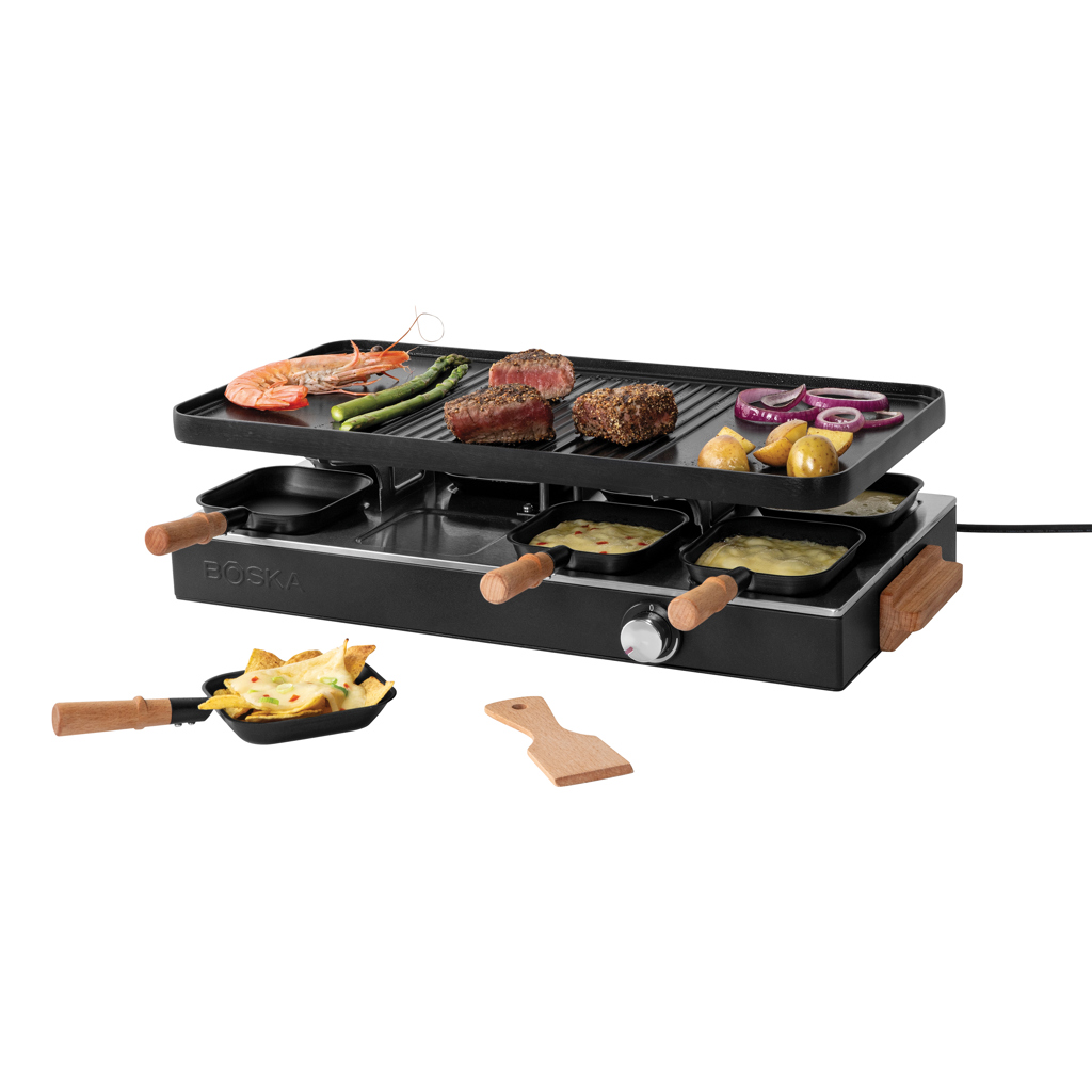 Raclette Gourmet Party para 8 personas BOSKA (UE tipo F)