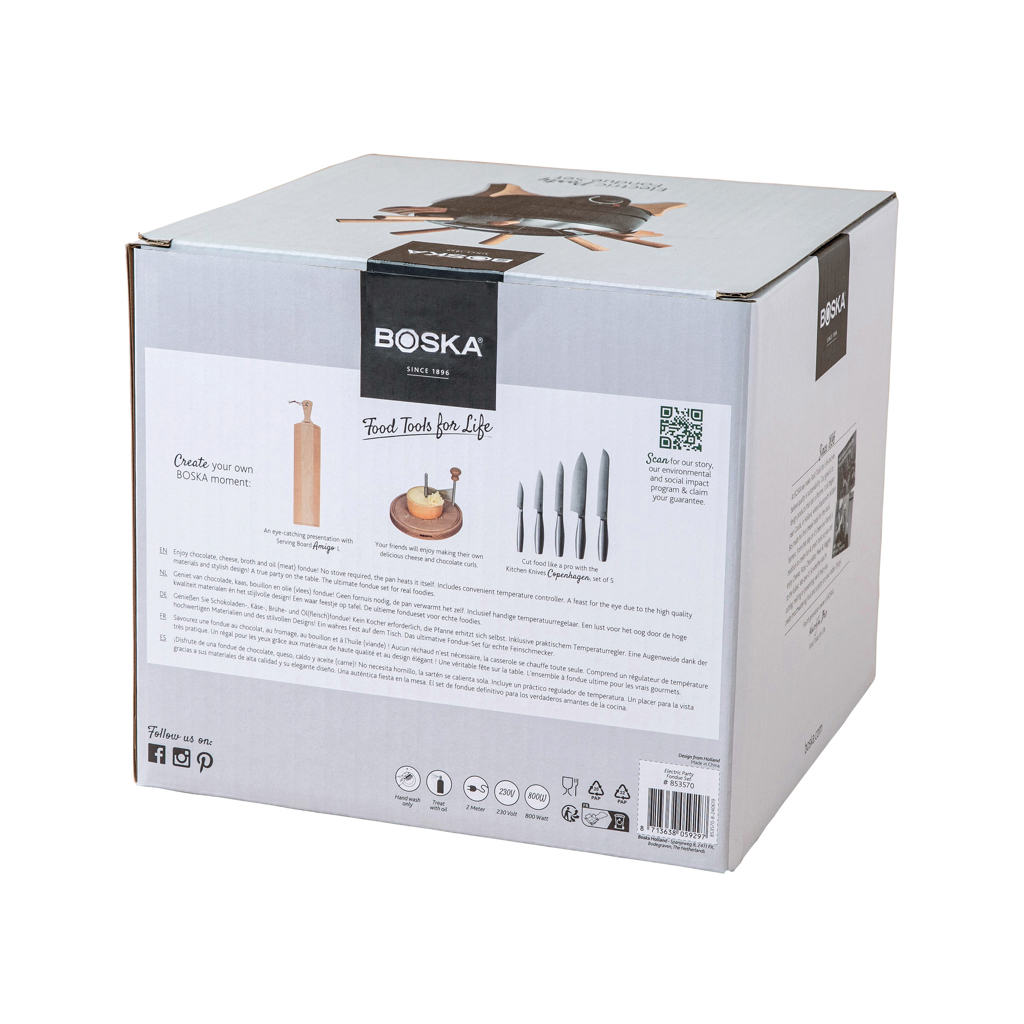 Picture of BOSKA Electric Party Fondue Set - 2.3L (EU Type F)
