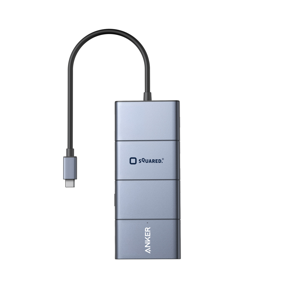 Anker PowerExpand 11-i-1 USB-C PD 10Gbps data- hubb – detaljbild