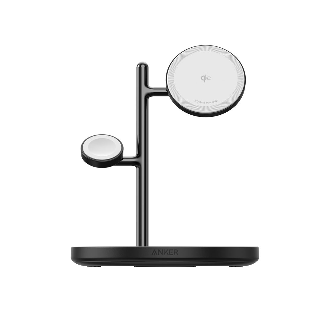 SOPORTE DE CARGA INALÁMBRICA ANKER MAGGO (SOPORTE 3 EN 1)