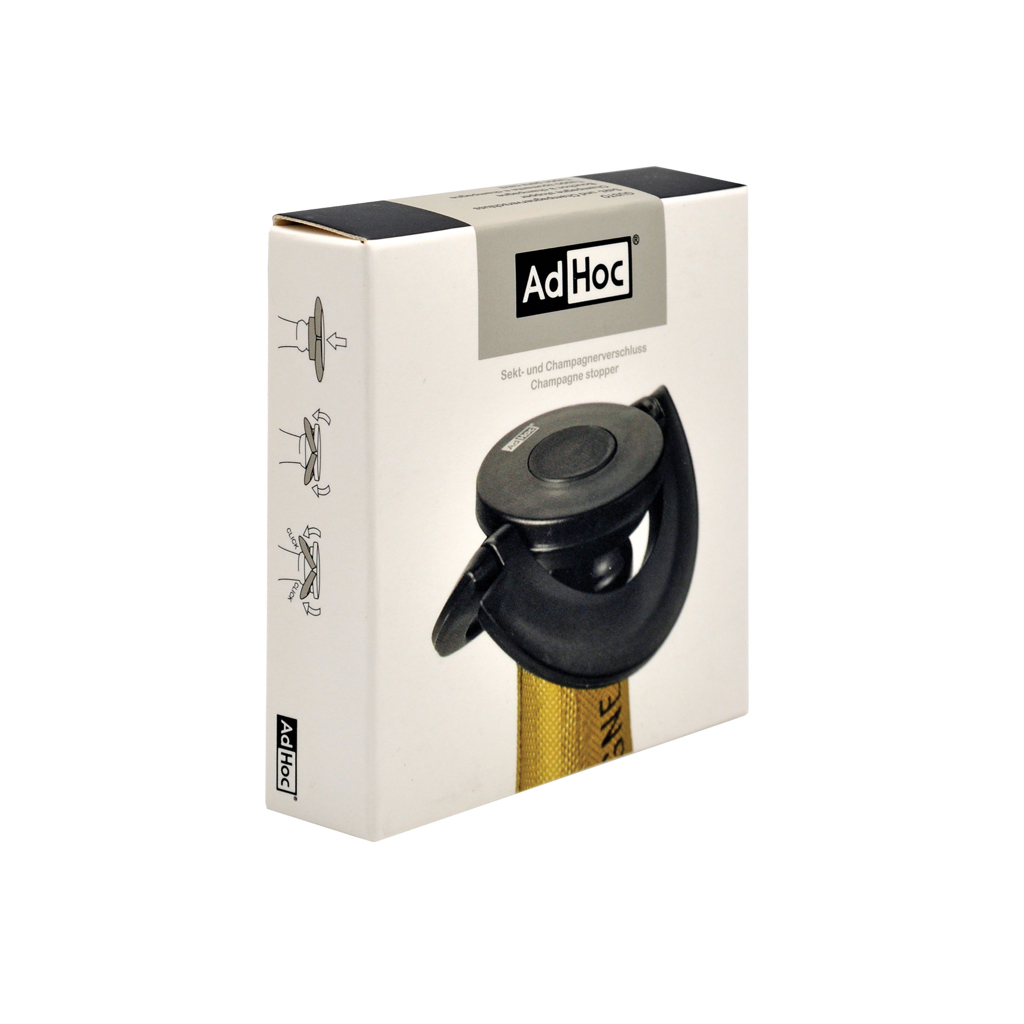 negro Tapón de champán AdHoc Gusto