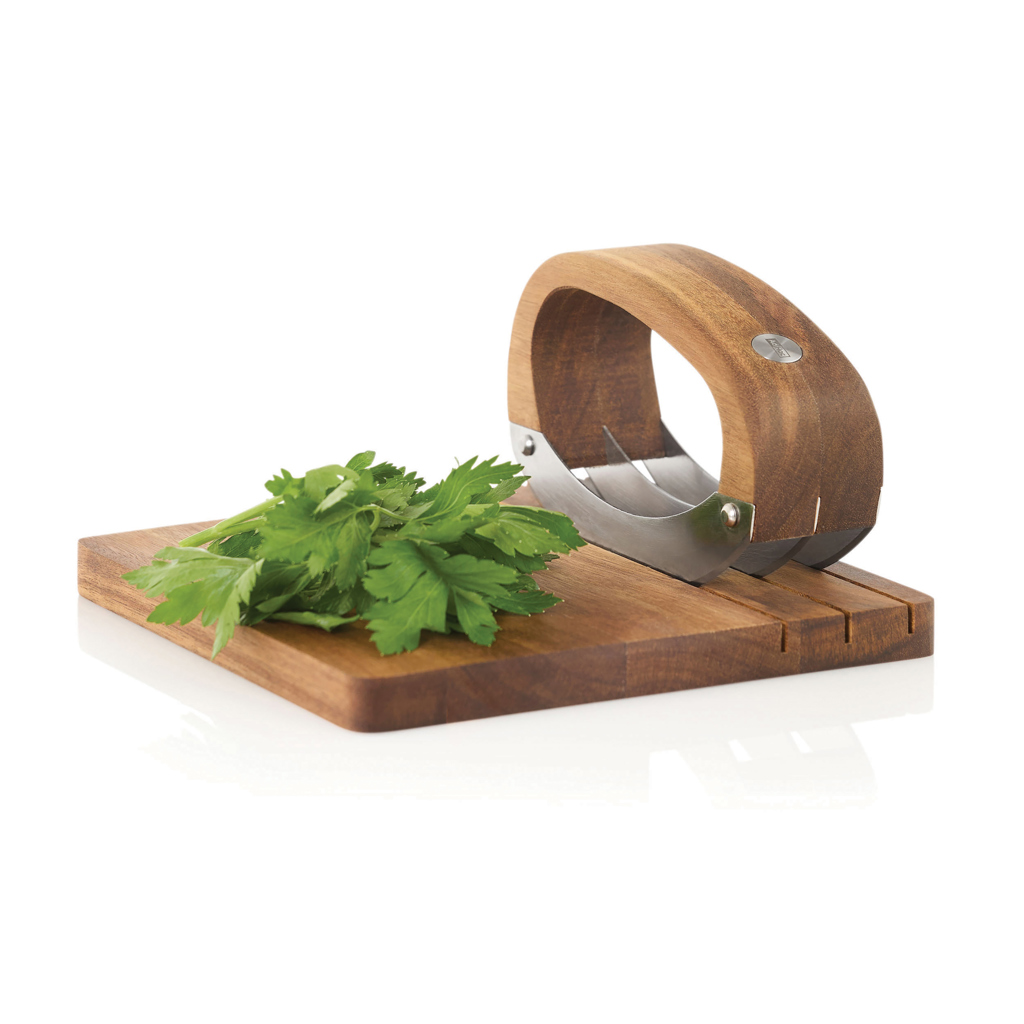 Cuchillo para picar AdHoc RoccaVerde con tabla de cortar