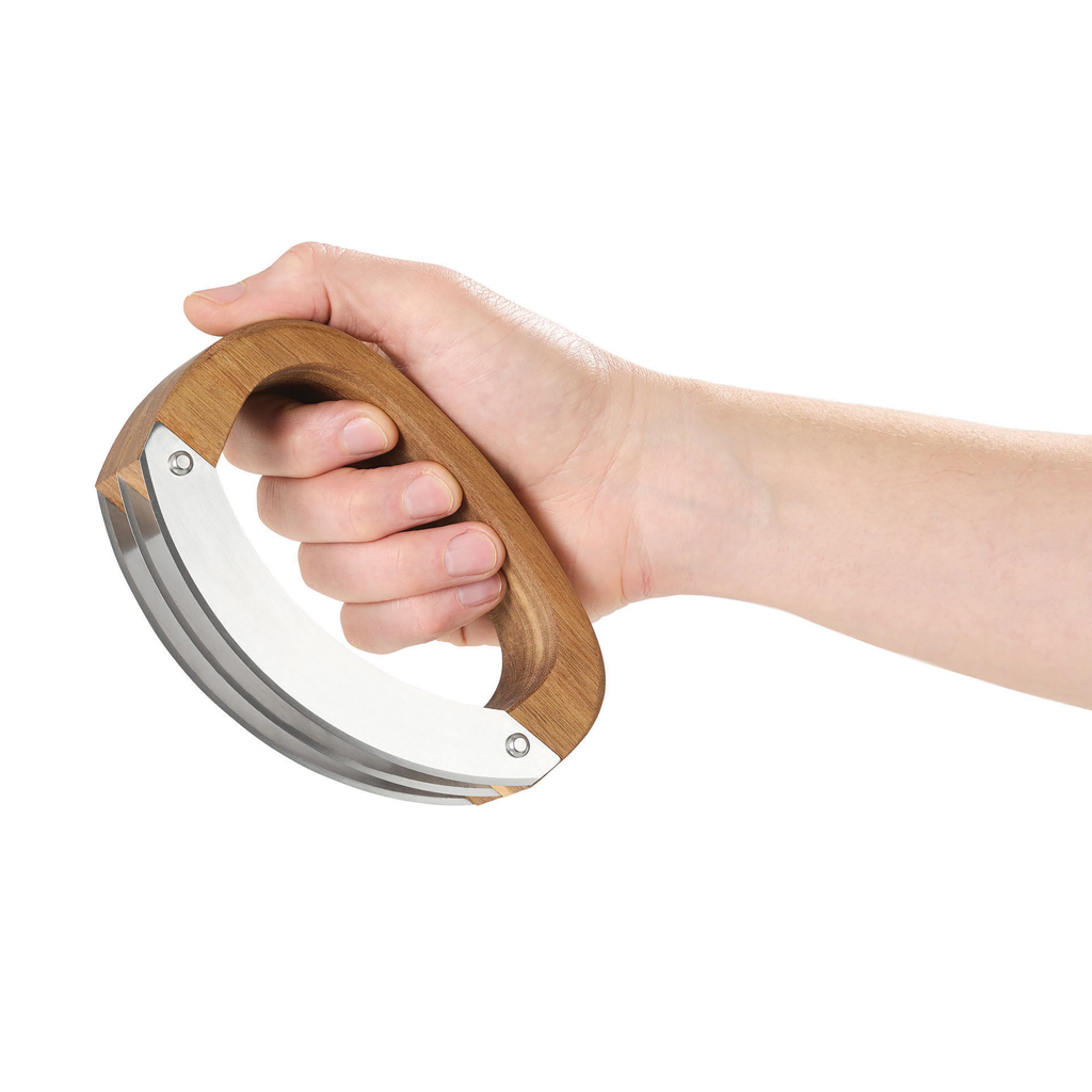 Cuchillo para picar AdHoc RoccaVerde con tabla de cortar