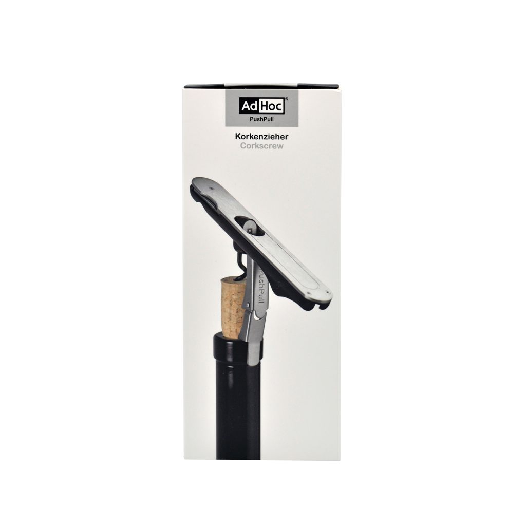 gris, negro Sacacorchos PushPull AdHoc