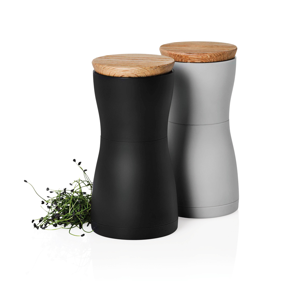 Set de molinillos dobles de sal y pimienta AdHoc