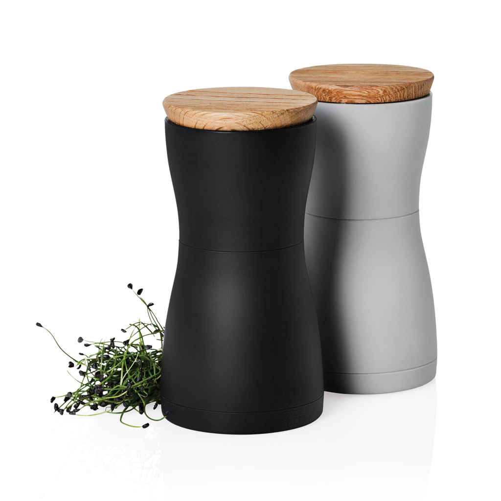 Set de molinillos dobles de sal y pimienta AdHoc